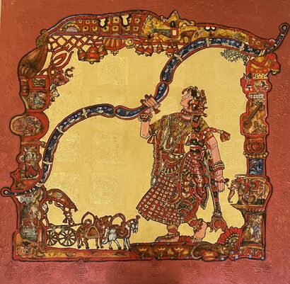 Sita’s Bow of Destiny - a Paint Artowrk by Pratima Abhange